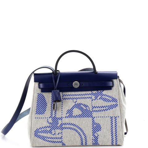 Herbag Zip Relief Brides de Gala Toile and Leather 31