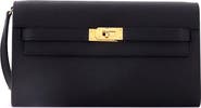 Pre-Owned Hermes Kelly To Go Wallet Epsom