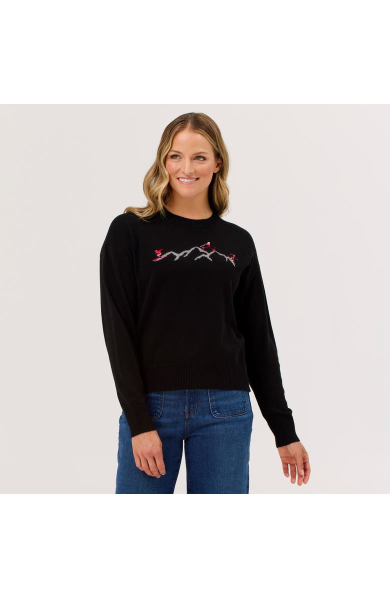 Krimson Klover Bernina Sweater, Main, color, Black