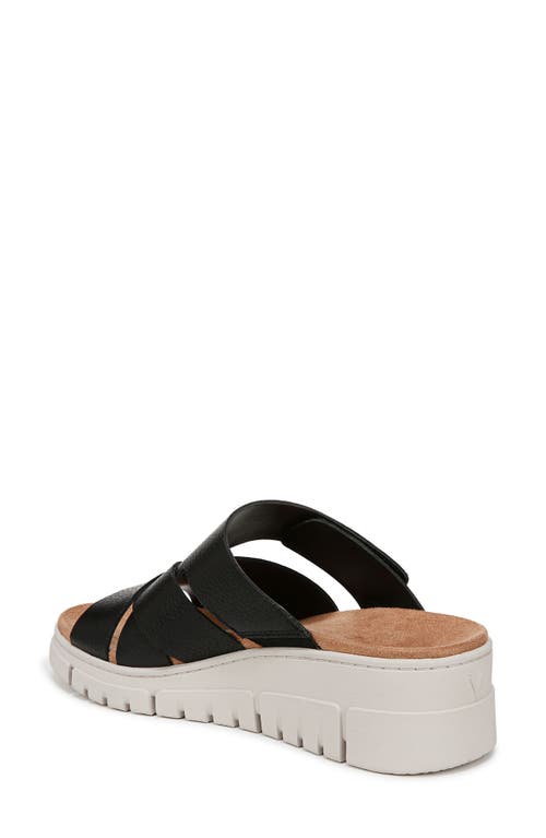 Vionic Uptown Sunset Slide Sandal In Black
