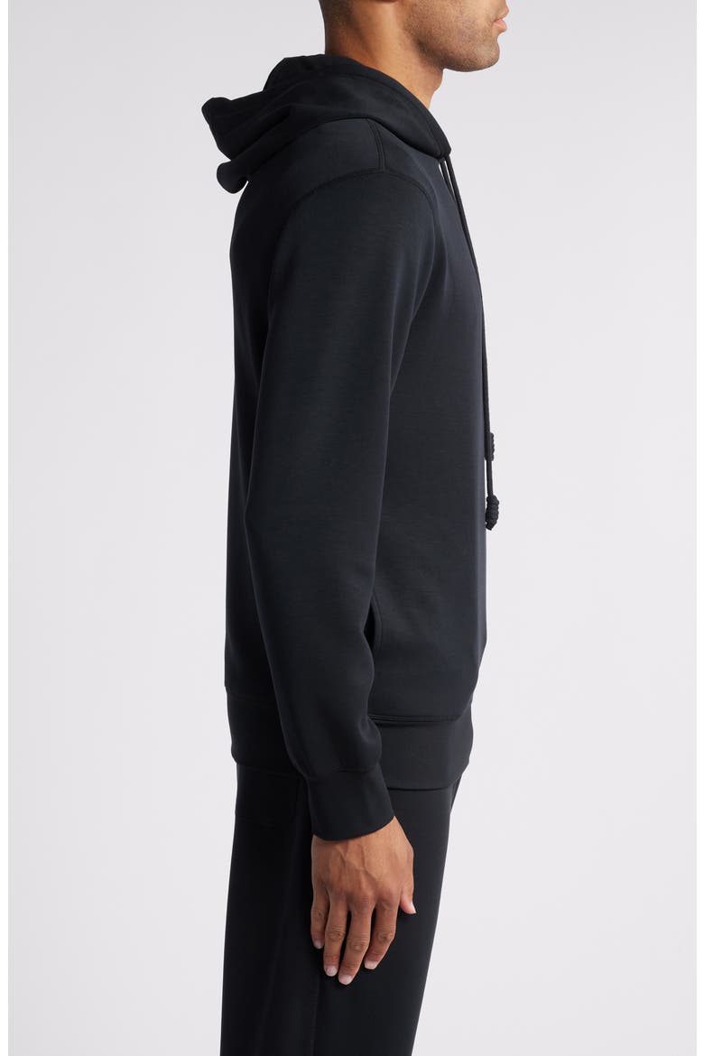 Supersoft Lounge Hoodie, Alternate, color, BLACK