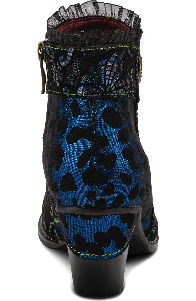 L'Artiste by Spring Step L'Artiste Dessa Bootie, Alternate, color, Navy Multi Suede