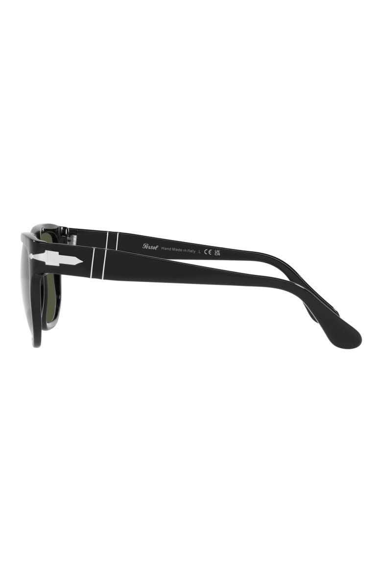 55mm Square Sunglasses, Alternate, color, BLACK