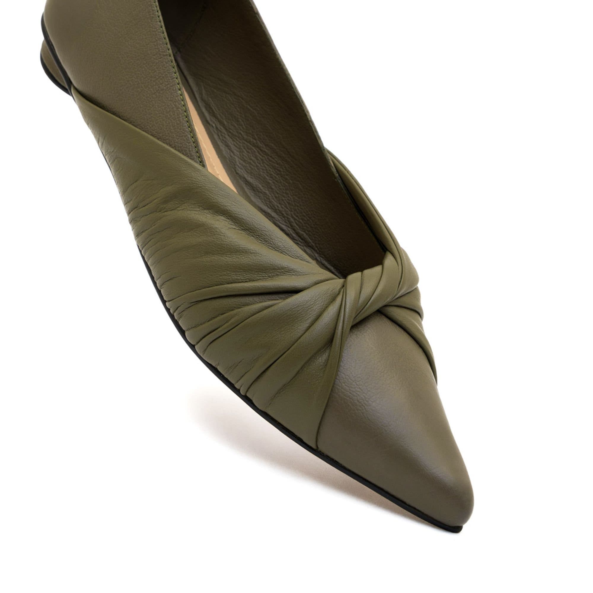 Paula Flats, Alternate, color, Olive