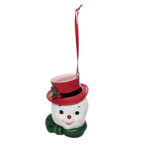 Mr. Snowman Christmas Tree Ornament