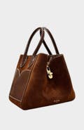 Mi Bolsa London Cotswolds Genuine Tote Leather Shoulder Bag