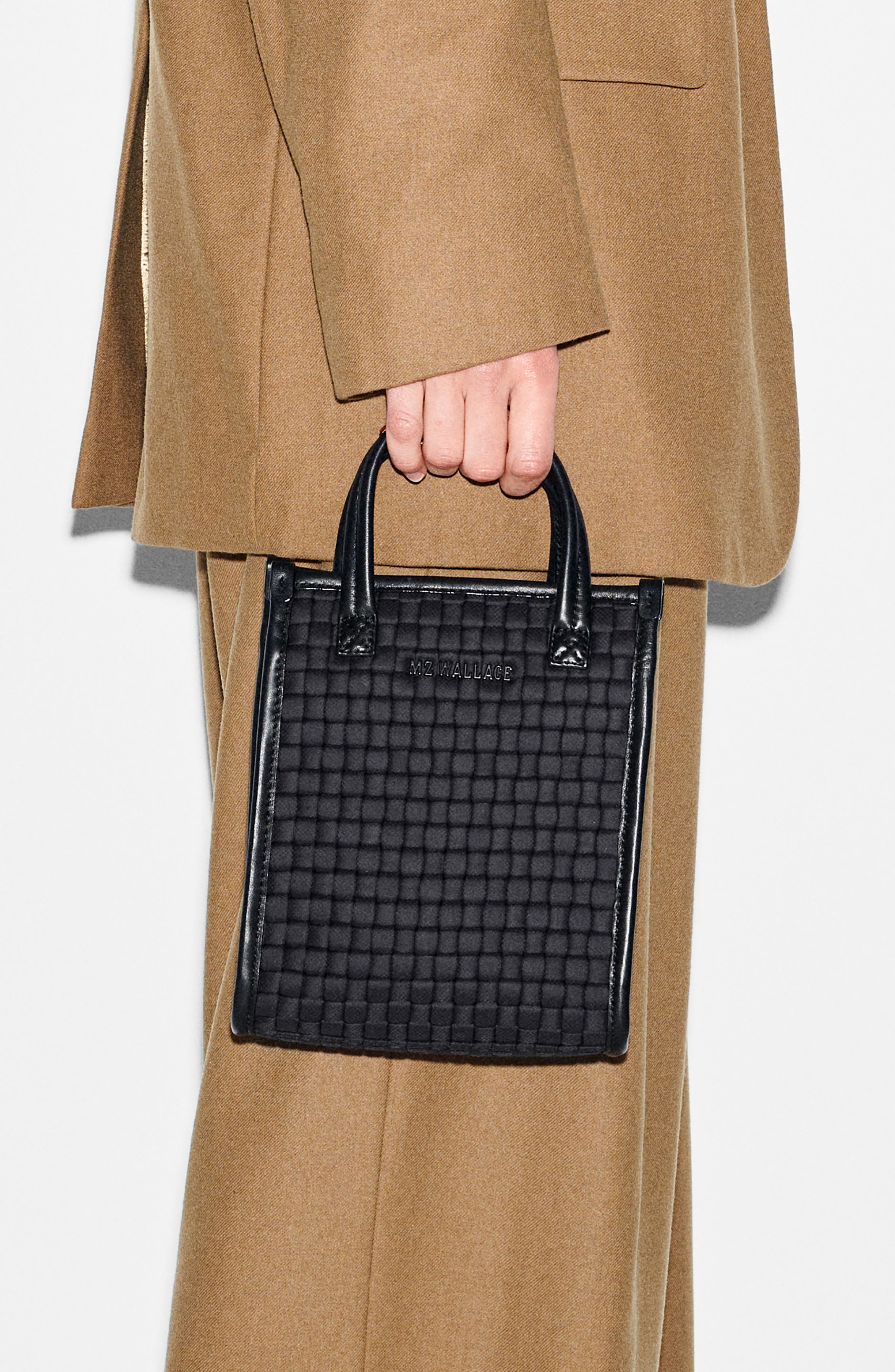 MZ Wallace Micro Woven Nylon Box Tote, Alternate, color, 