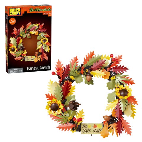 Fall Harvest Harvest Wreath 2in1 Building Set