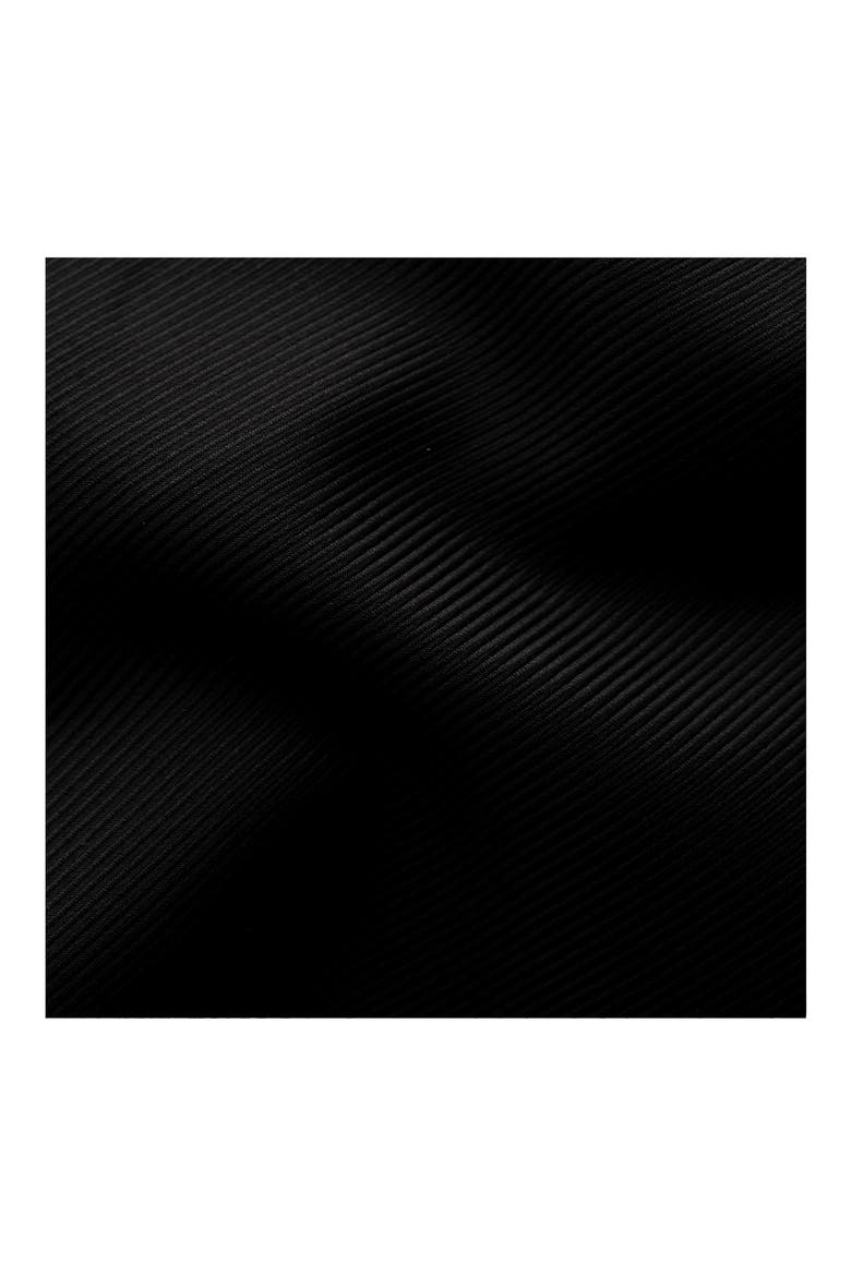 Contemporary Fit Solid Dress Shirt, Alternate, color, BLACK