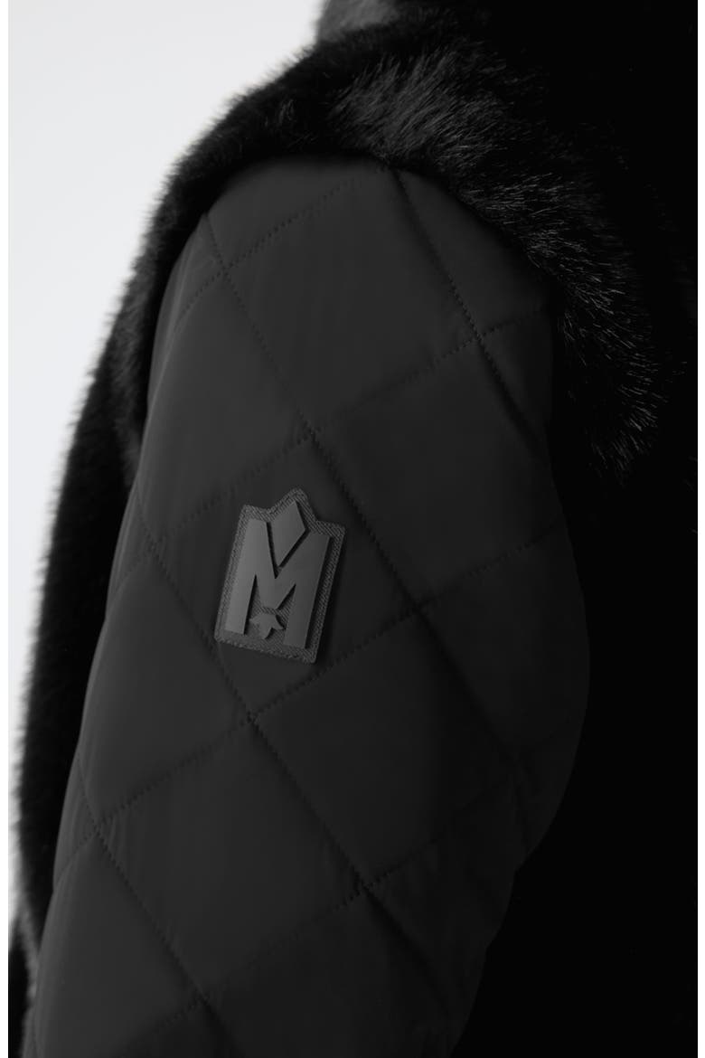 Gwendal Reversible Hooded Jacket, Alternate, color, BLACK