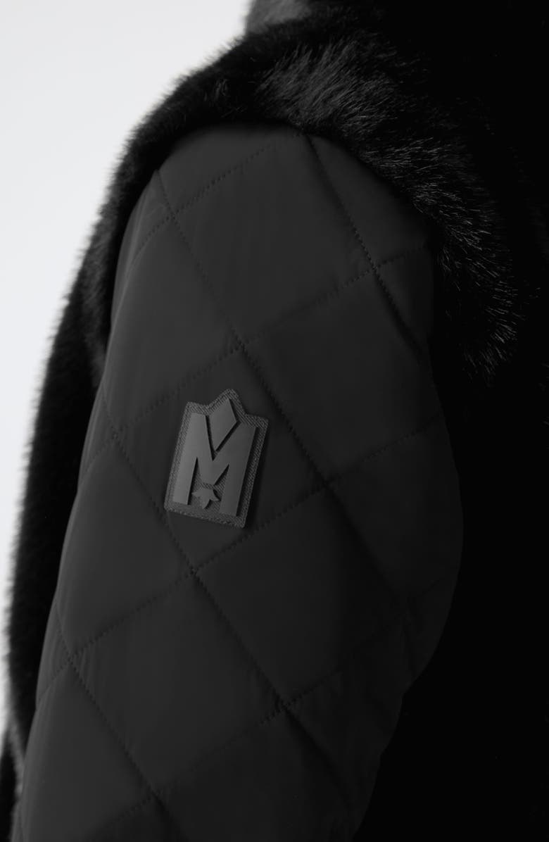 Mackage Gwendal Reversible Hooded Jacket, Alternate, color, Black