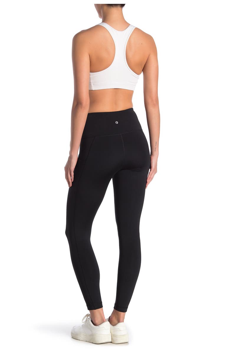90 DEGREE BY REFLEX Interlink Side Pocket High Waist Leggings, Alternate, color, 