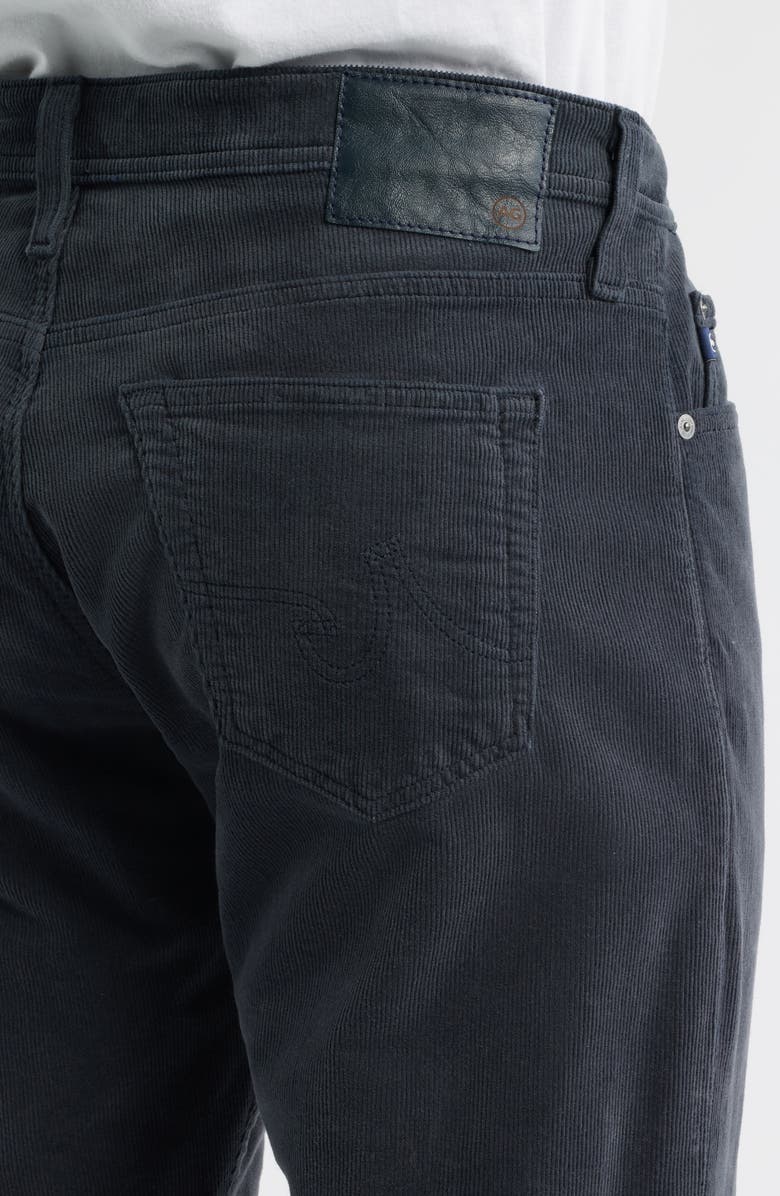 AG Protégé Corduroy Straight Leg Pants, Alternate, color, Grey Steel