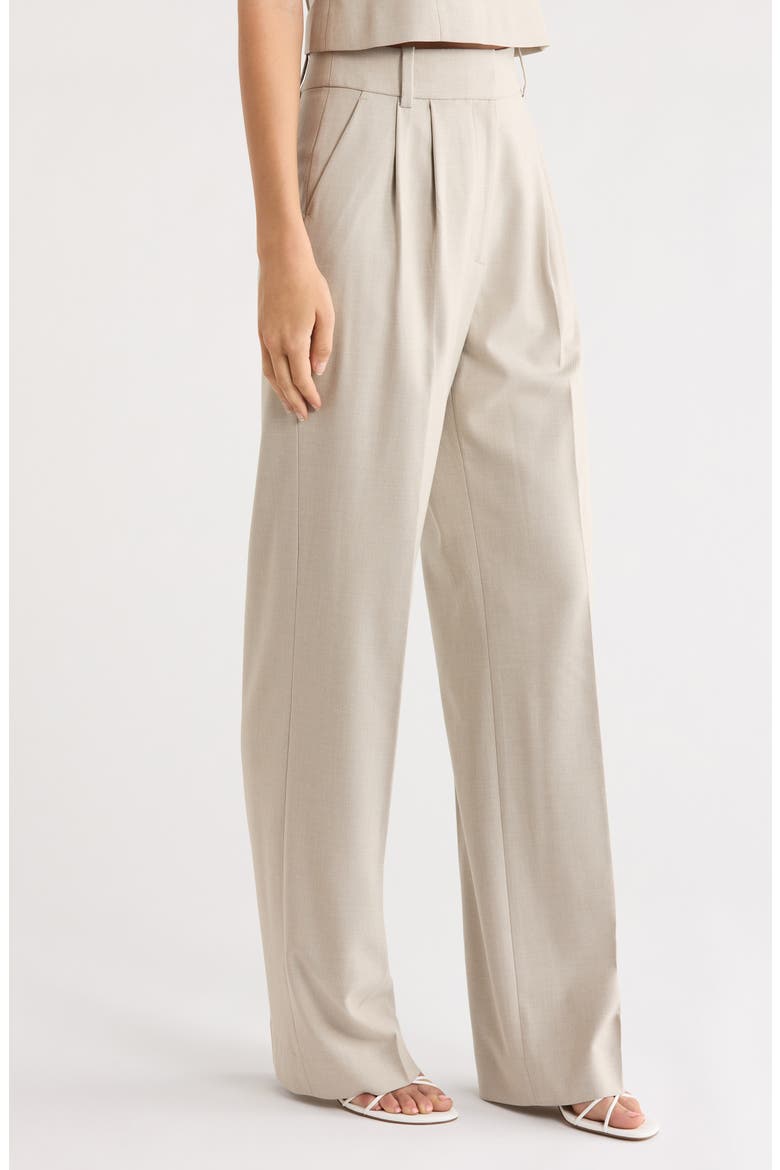 The Favorite Wide Leg Pants, Alternate, color, KHAKI