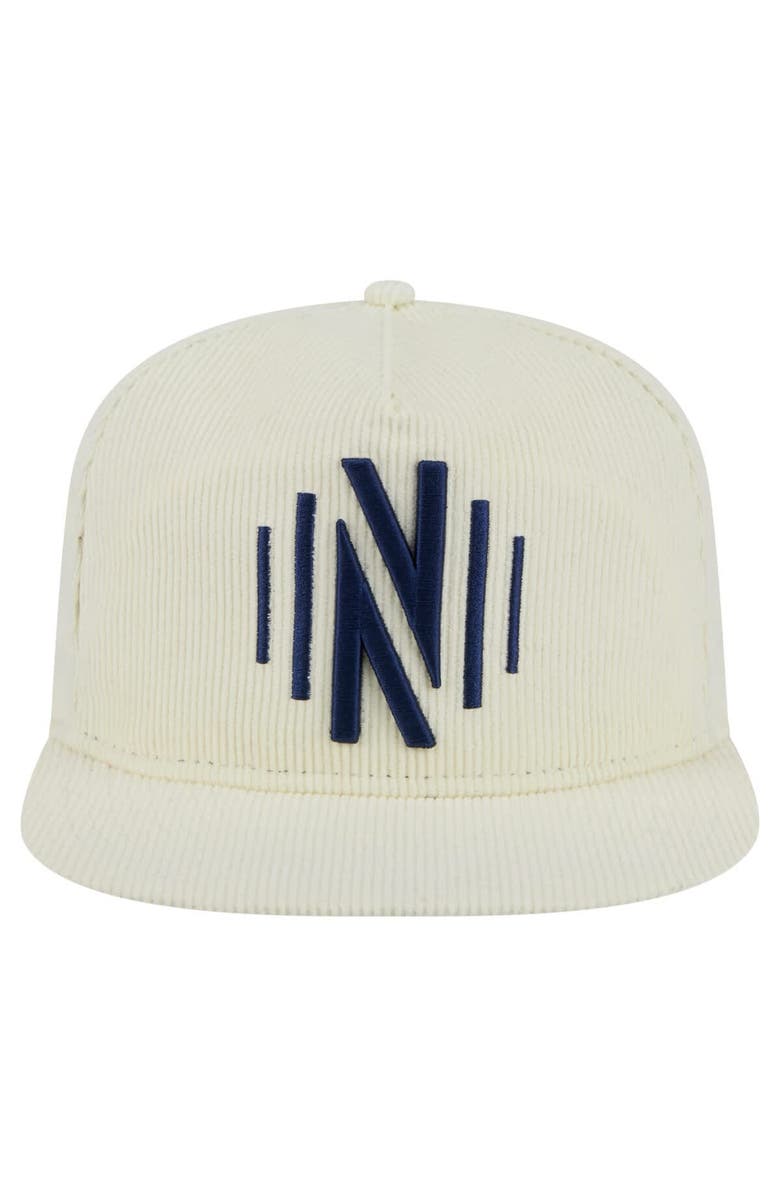 New Era Men's New Era  Cream Nashville SC 2025 Kickoff Snapback Golfer Hat, Alternate, color, Cream