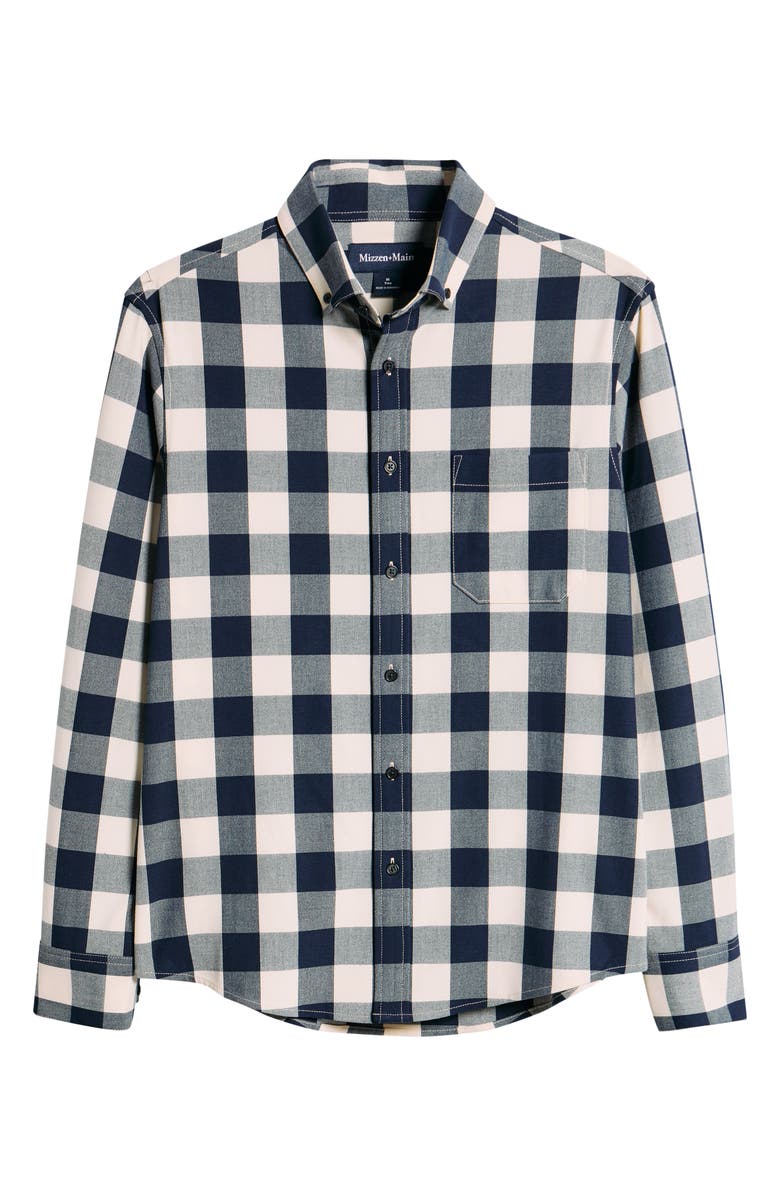 Mizzen+Main Upstate Plaid Flannel Button-Down Shirt, Alternate, color,