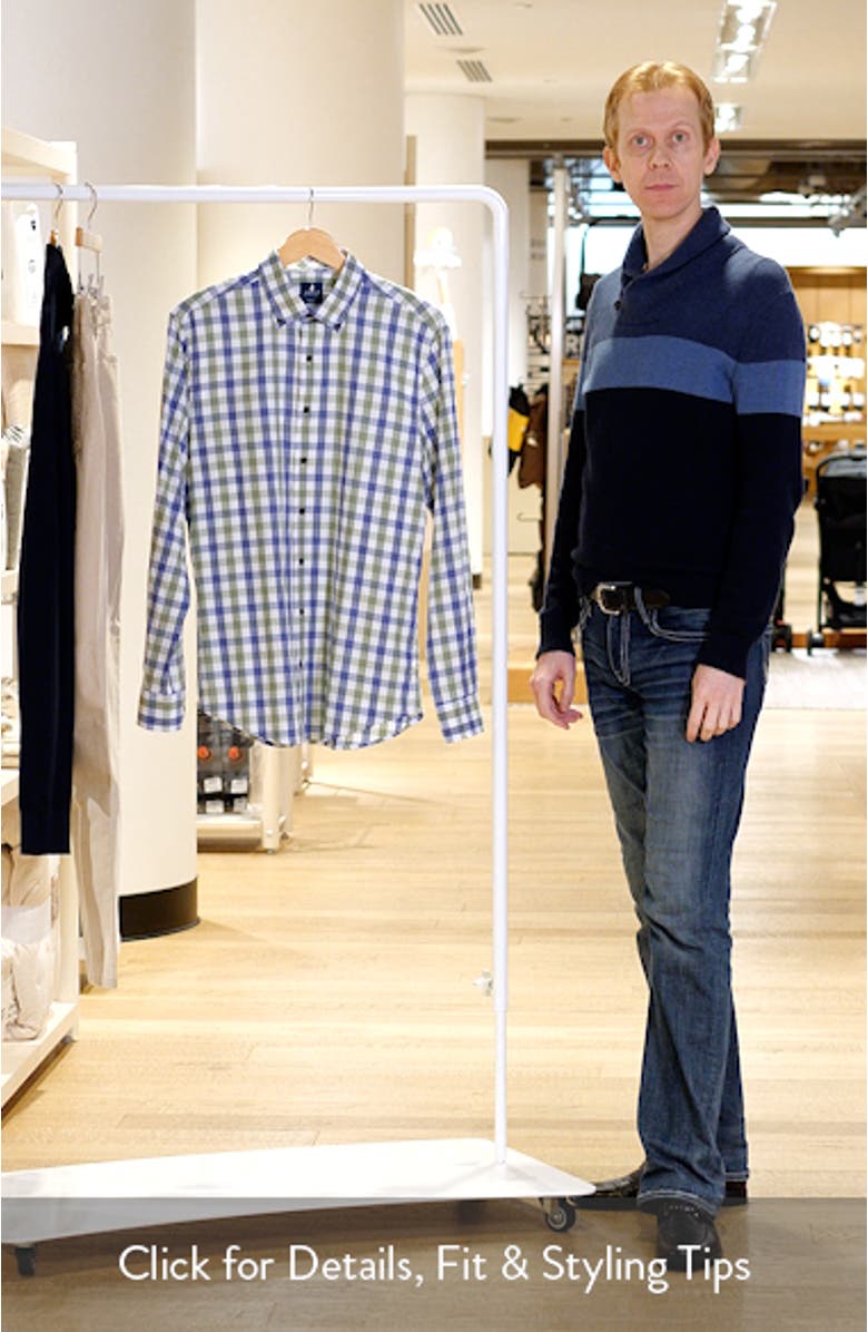 Candler Plaid Button-Down Shirt, sales video thumbnail