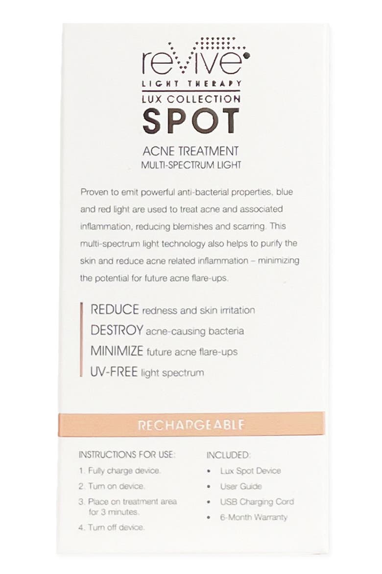 Lux Collection Spot Acne Treatment Device, Alternate, color, WHITE