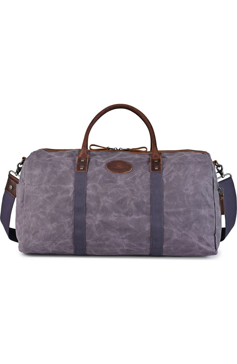 TSD Brand Hillside Tough Weather Ready Duffel, Main, color, Grey