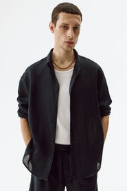H&M Relaxed Fit Linen Shirt