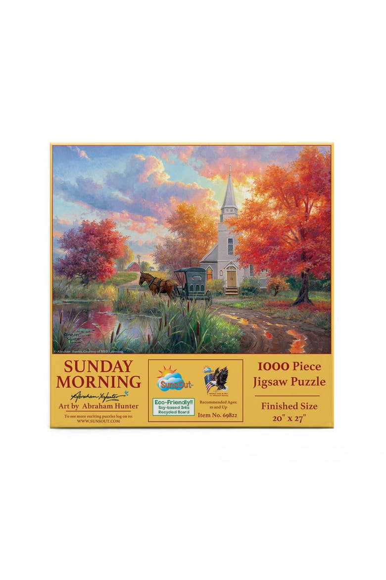 Sunday Morning 1000 piece Jigsaw Puzzle for Adults, Alternate, color, Multicolor