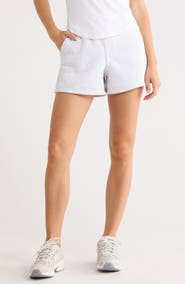 90 DEGREE BY REFLEX Varsity Vault Fleece Shorts