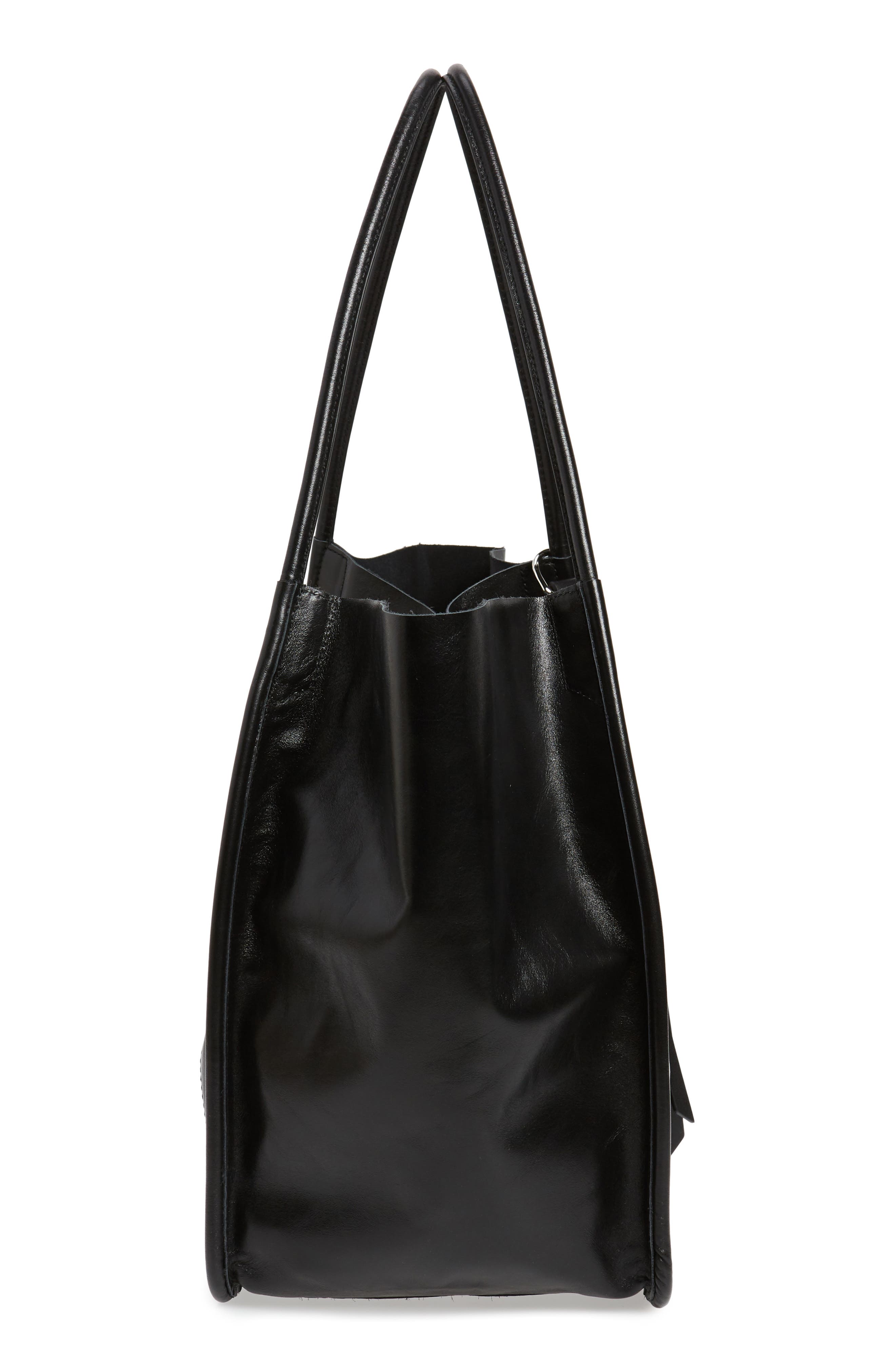 Proenza Schouler Large Calfskin Leather Tote, Alternate, color, 