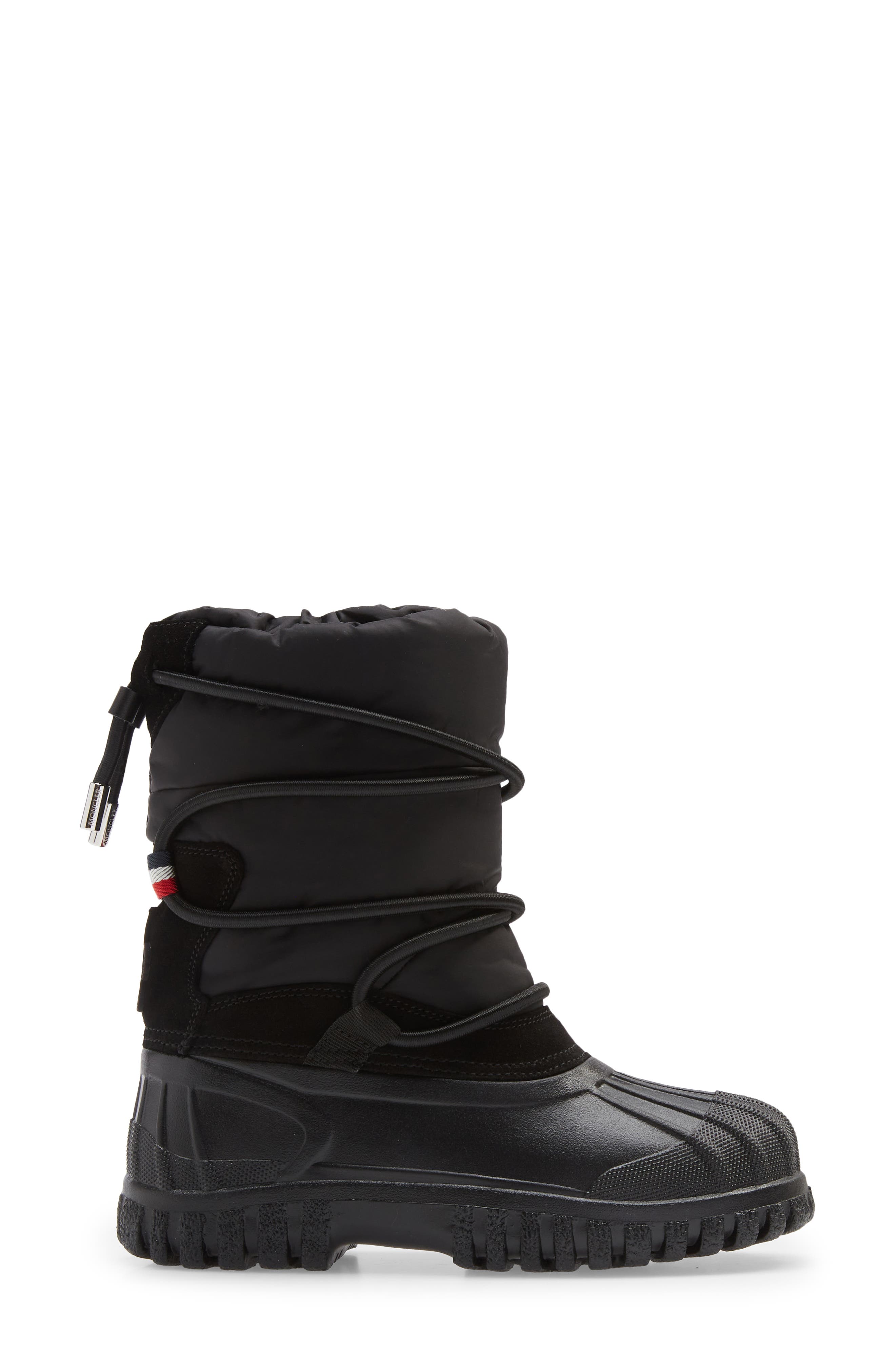 Moncler Chris Faux Fur Lined Waterproof Snow Boot, Alternate, color, 