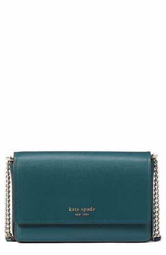 morgan leather wallet on a chain
