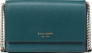 Kate Spade New York morgan leather wallet on a chain