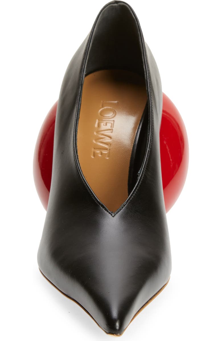 Loewe Ballon Heel Pointed Toe Pump, Alternate, color,