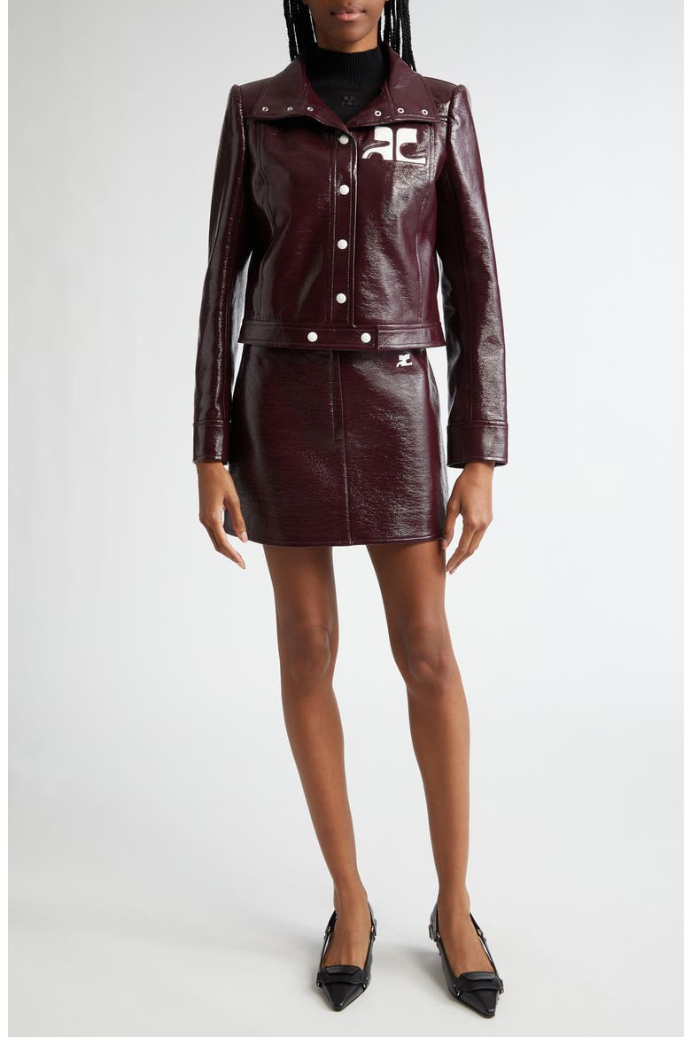 Re-Edition Vinyl Jacket, Alternate, color, BURGUNDY