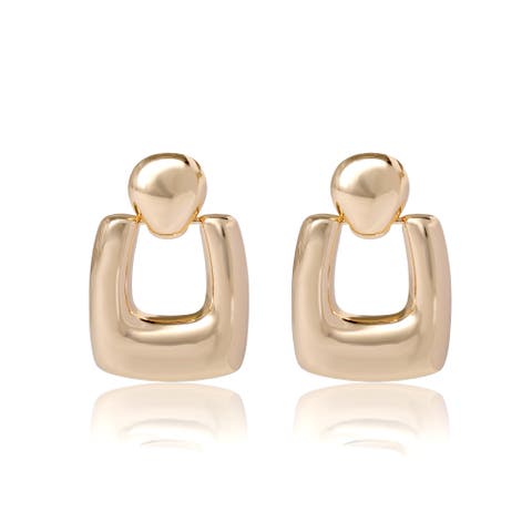 Square Drop Earrings