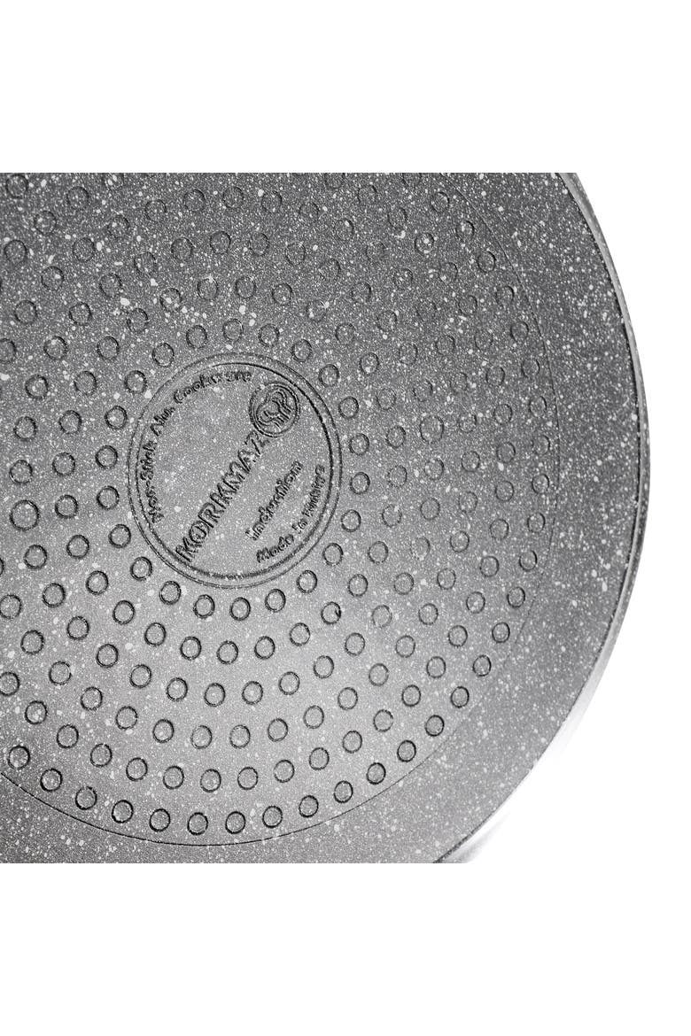 Ornella Non Stick 9.5 Inch 2.5 Liter Low Casserole with Lid, Alternate, color, Black
