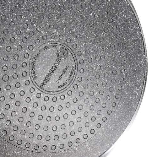 Korkmaz Ornella Non Stick 9.5 Inch 2.5 Liter Low Casserole With Lid In Black