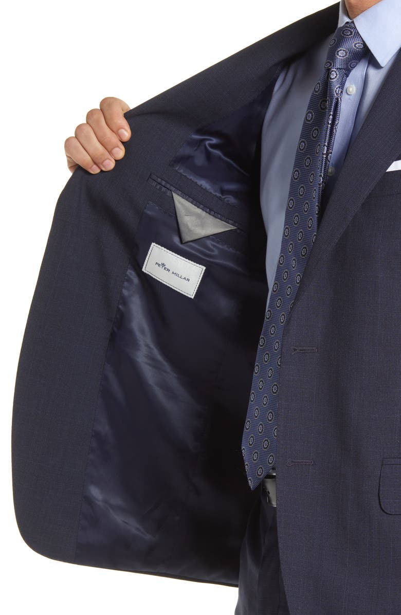 Peter Millar Tailored Wool Suit, Alternate, color,