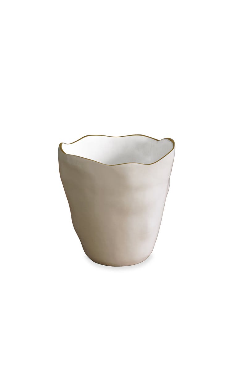 BEATRIZ BALL Collection ENCANTO Soho Large Ice Bucket, Main, color, Cream And White