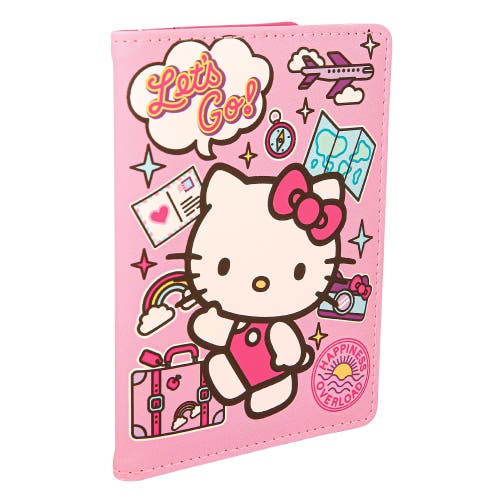 Hello Kitty Passport Holder In Pink