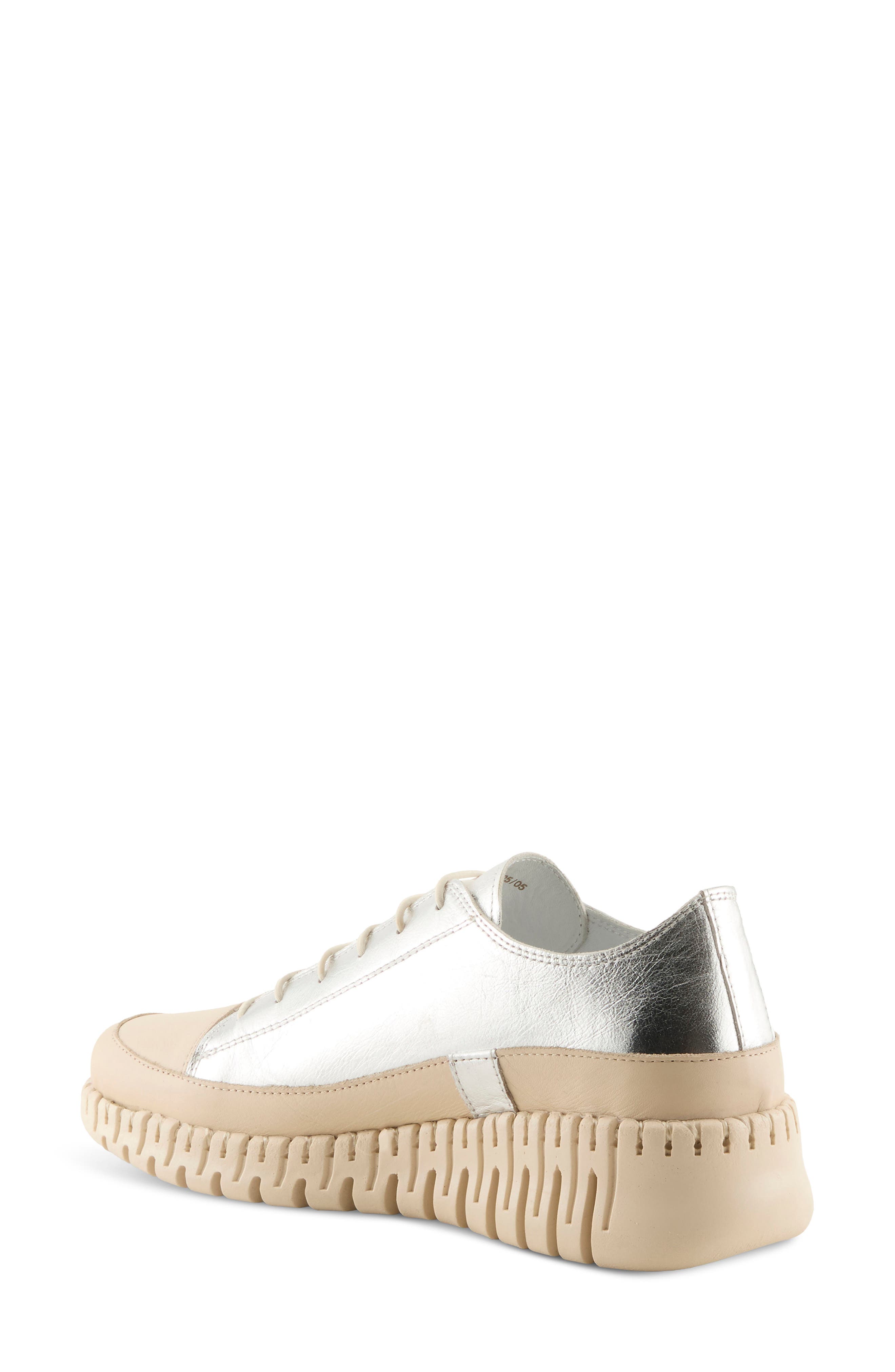 Spring Step Surana Sneaker, Alternate, color, Silver