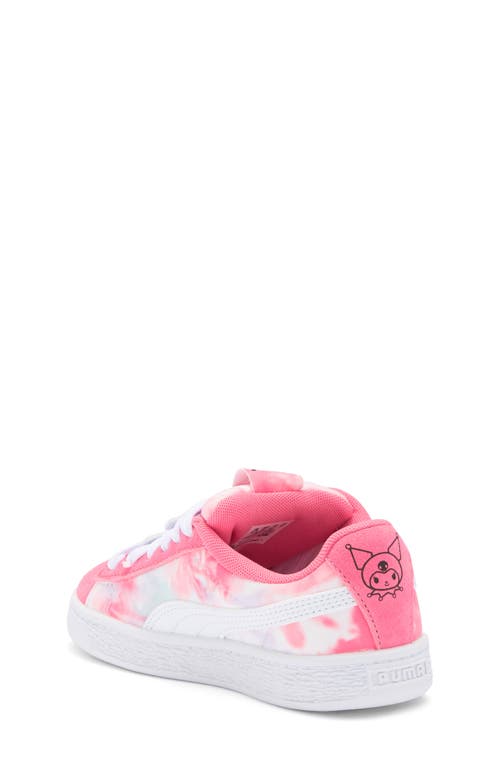 Puma X Hello Kitty® & Friends Kids' Suede Xl Sneaker In Magic Rose-peaceful Blue
