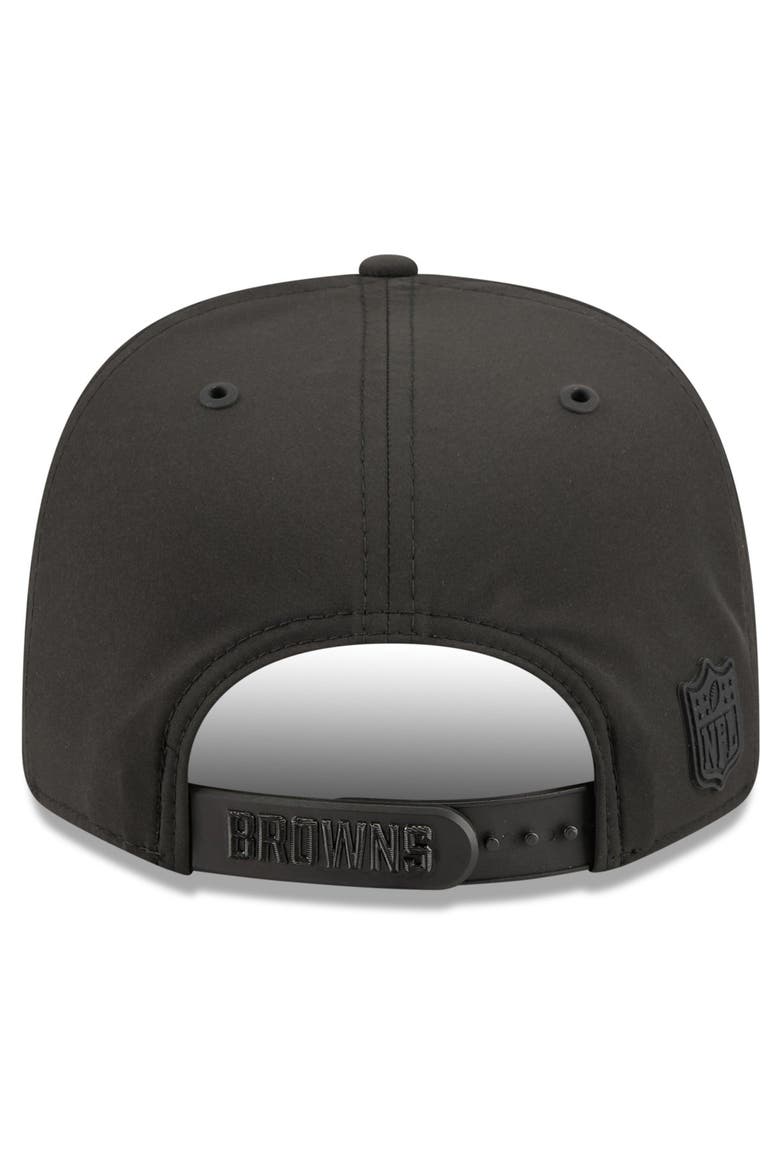 Men's New Era Black Cleveland Browns 2026 Sideline 9SEVENTY Adjustable Hat, Alternate, color, Black