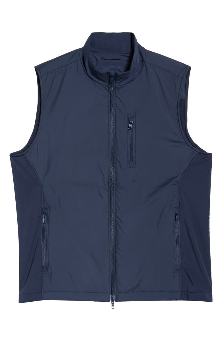 Mizzen+Main Northwood Mixed Media Vest, Alternate, color, Navy
