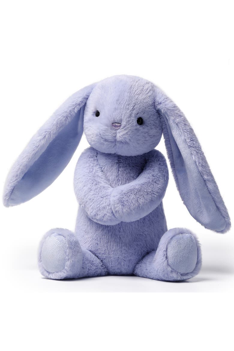 Iris Purple Smiling Rabbit 9.8in Plush, Alternate, color, Multicolored