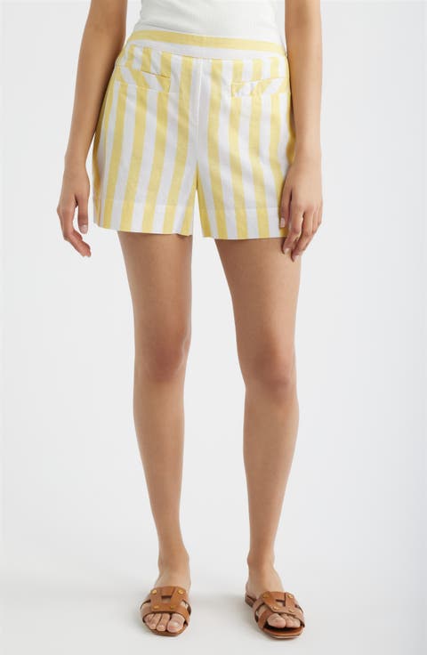 Stripe Welt Pocket Shorts