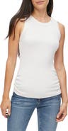 Michael Stars Halley Side Ruched Tank