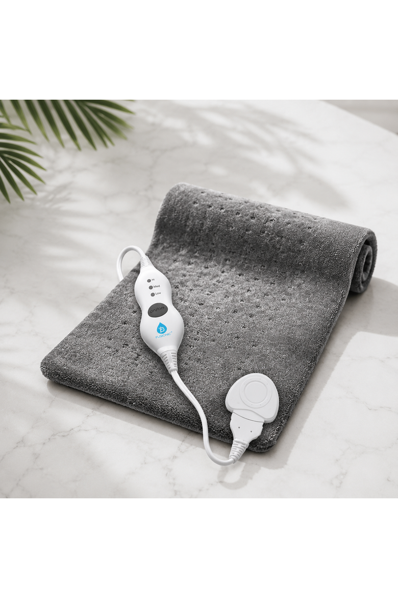 Electric Heating Pad, Alternate, color, Grey