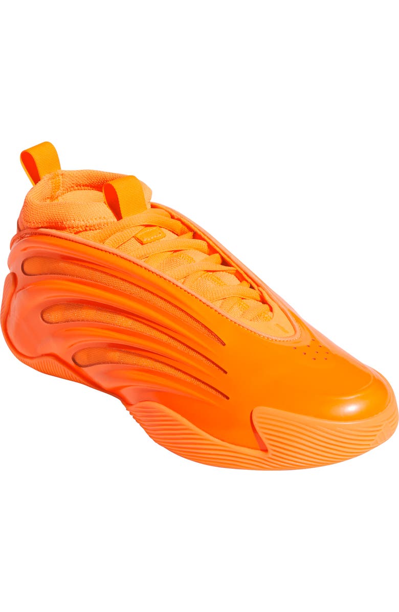 adidas Gender Inclusive Harden Volume 9 Basketball Shoe, Main, color, Solar Orange/ Black/ Purple
