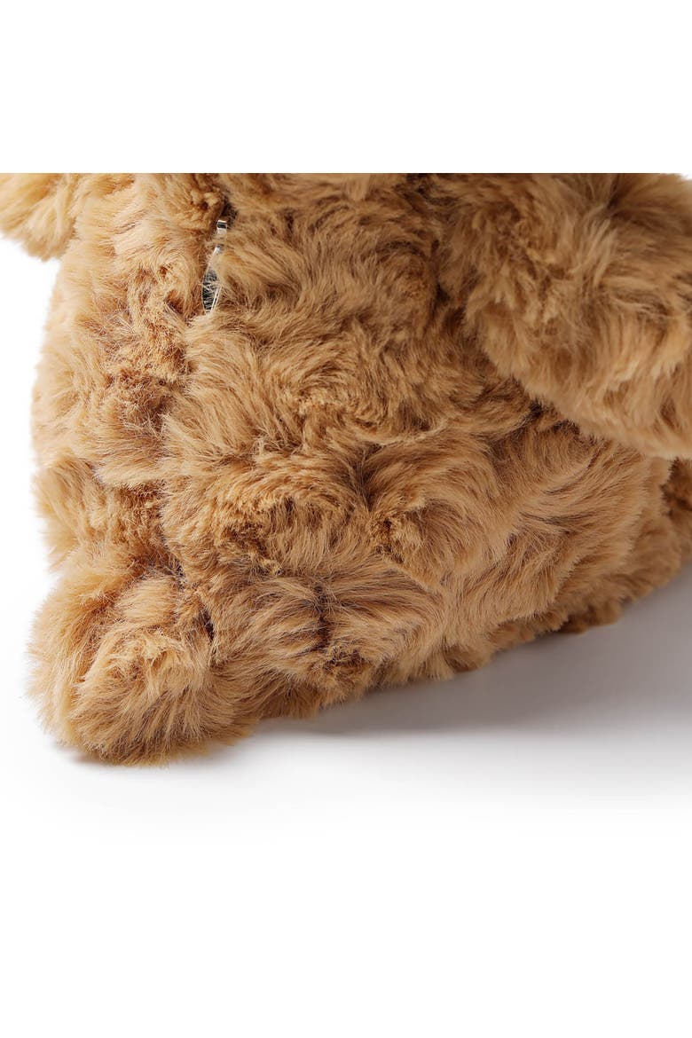 7 Inch Betty Bear Weighted Stuffed Animal, Alternate, color, Brown