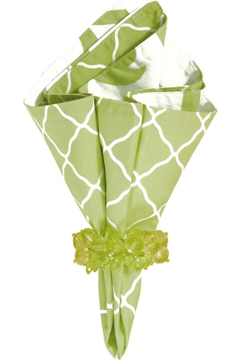 Serendipity Green Single Napkin, Main, color, Green