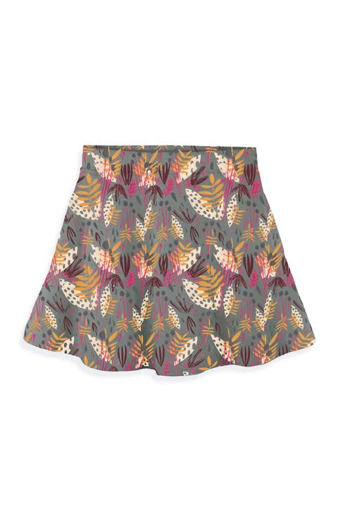 Organic Cotton Girls Pocket Skorts